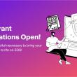 EOS Grant Application Open📢